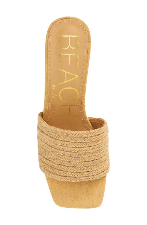 Beach By Matisse Grenada Slide Sandal In Natural