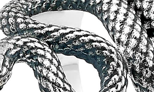 Samuel B. Snake Ring In Silver