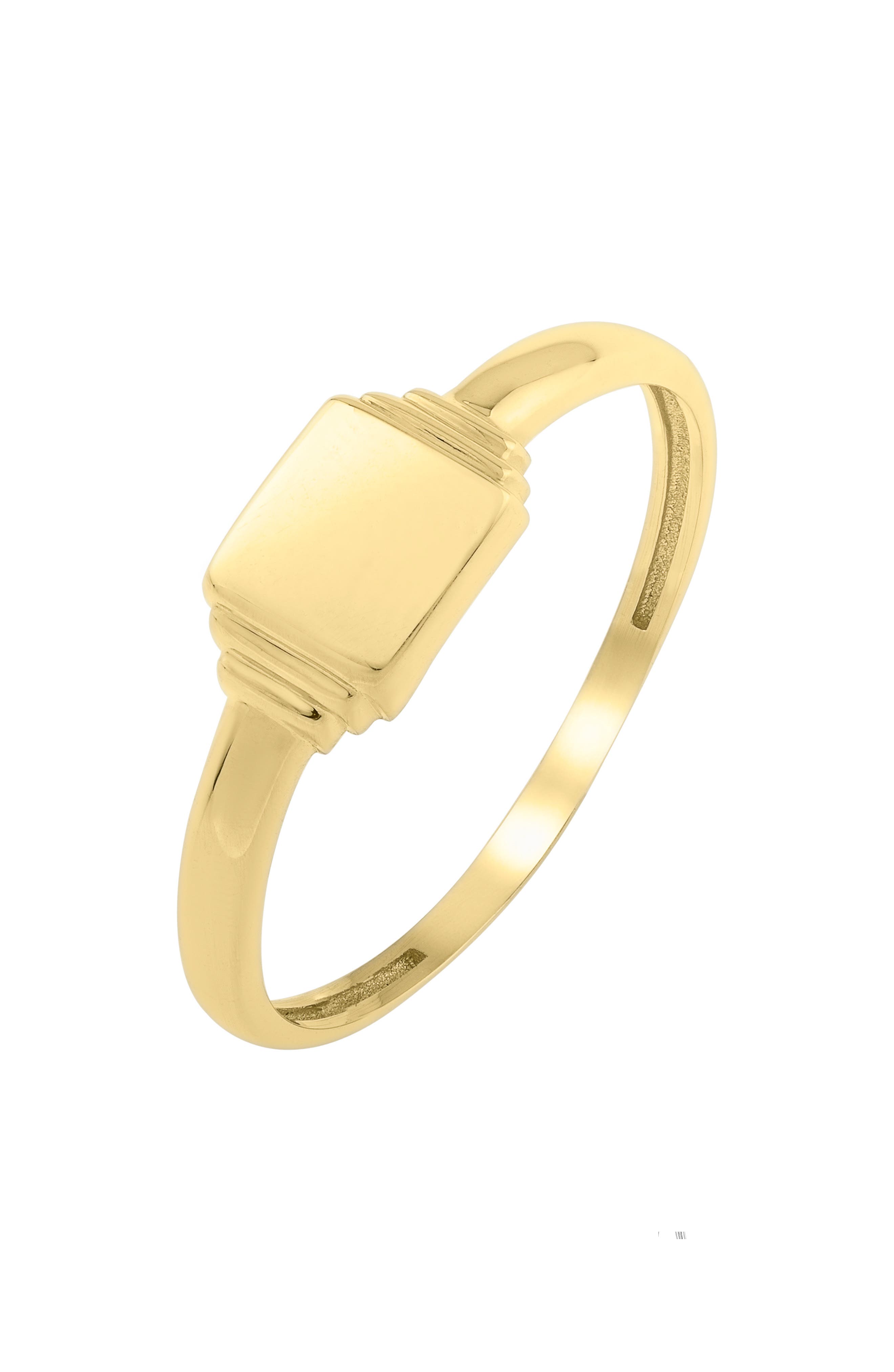 KARAT RUSH 14K Yellow Gold Mini Signet Ring (Women) | Nordstromrack