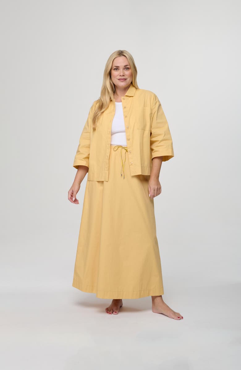 By Tess Collection Poppy Blouse, Alternate, color, Pale Yellow
