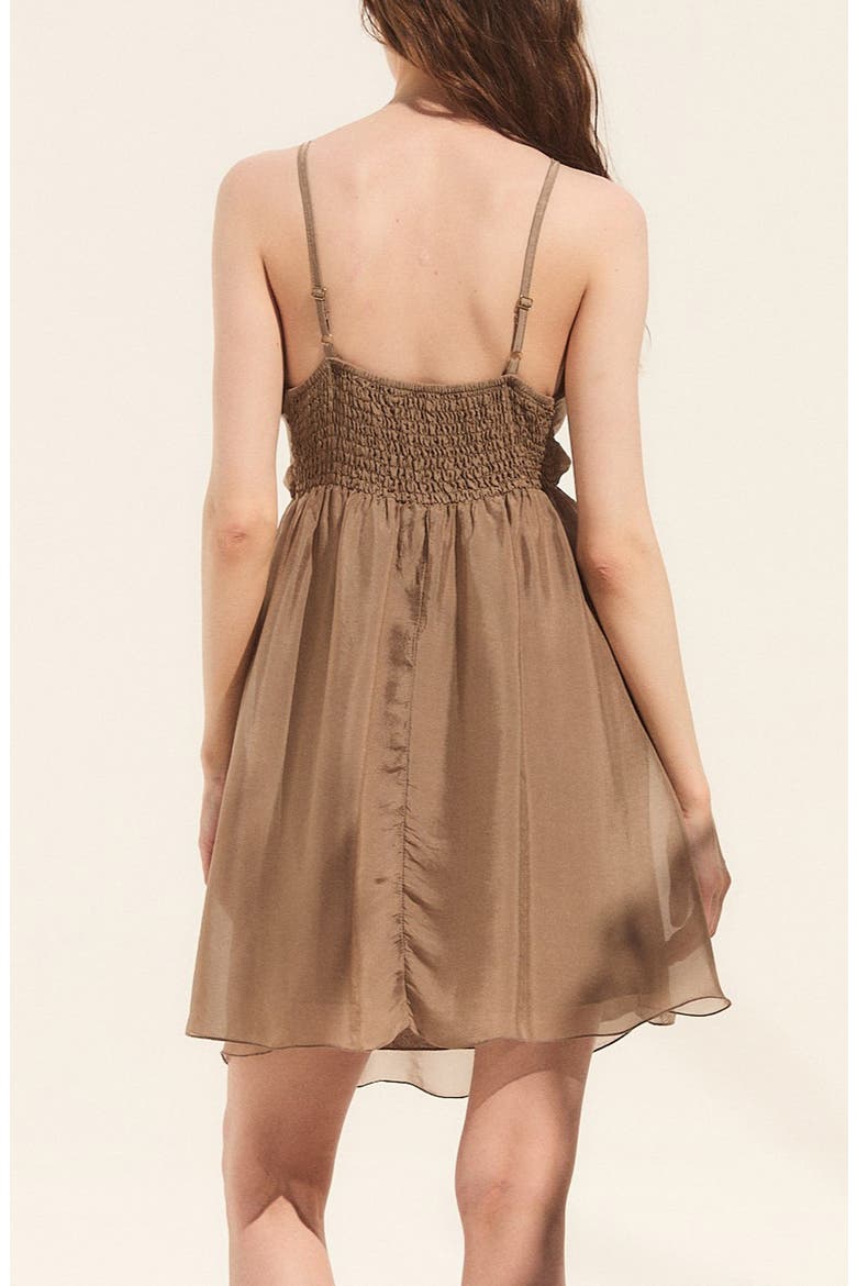Profumo Minidress, Alternate, color, SAND