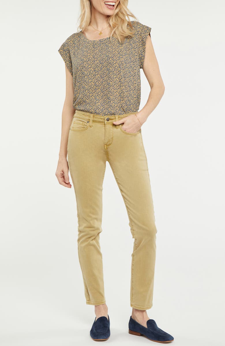 NYDJ Sheri High Waist Stretch Slim Ankle Jeans, Alternate, color, 