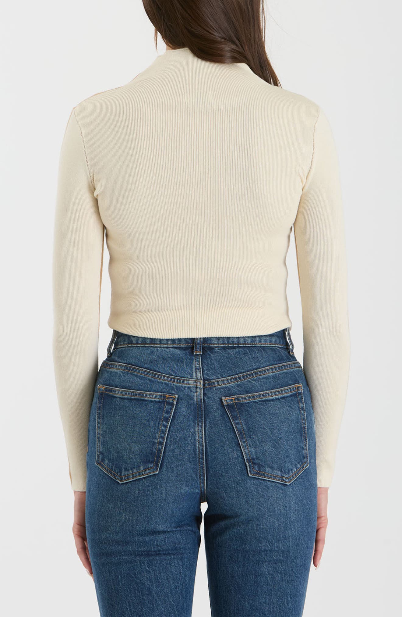 Turtleneck Knit Top - image 4