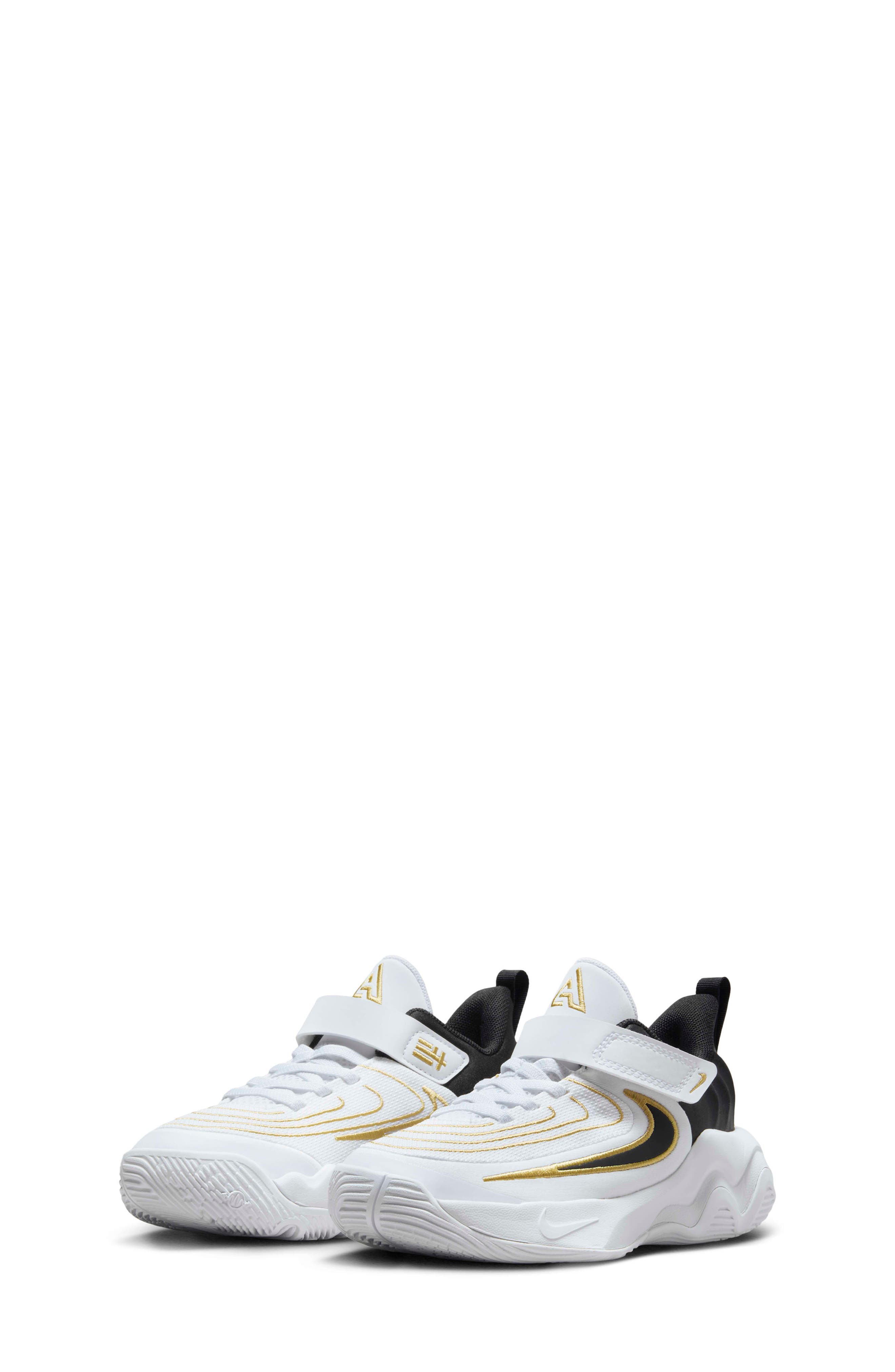  100 White/Metallic Gold/Black