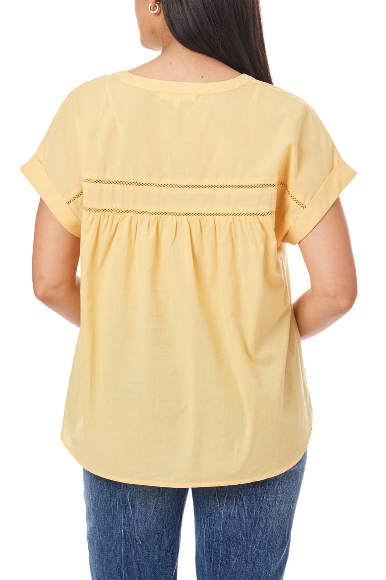 Helen Voile Popover Top, Alternate, color, JOJOBA