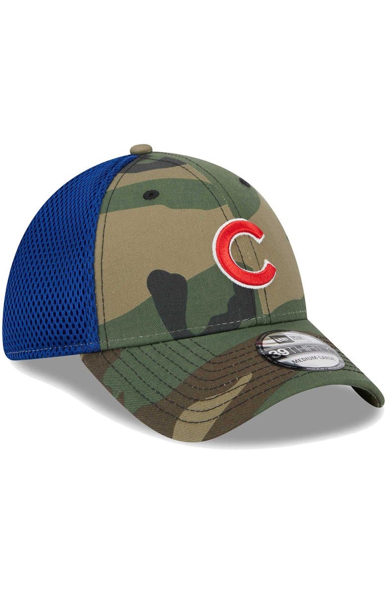 New Era Men's New Era Camo Chicago Cubs Team Neo 39THIRTY Flex Hat, Alternate, color, Camo