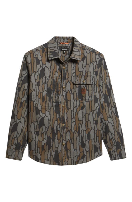 Brixton Builders Water Repellent Stretch Canvas Overshirt