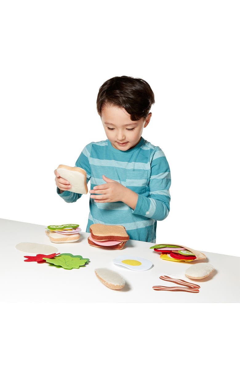 Melissa & Doug Felt Food - Sandwich Set, Alternate, color, 