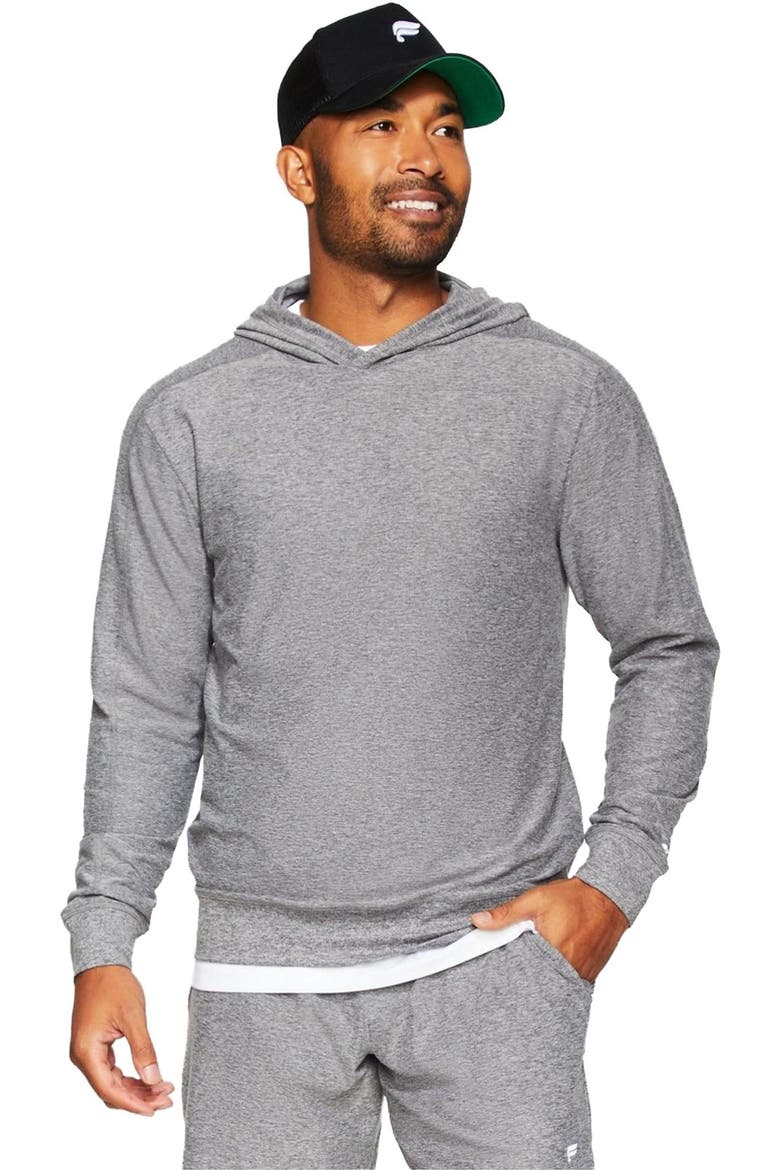 Men's The Cloud Jersey Hoodie, Main, color, Onyx Heather