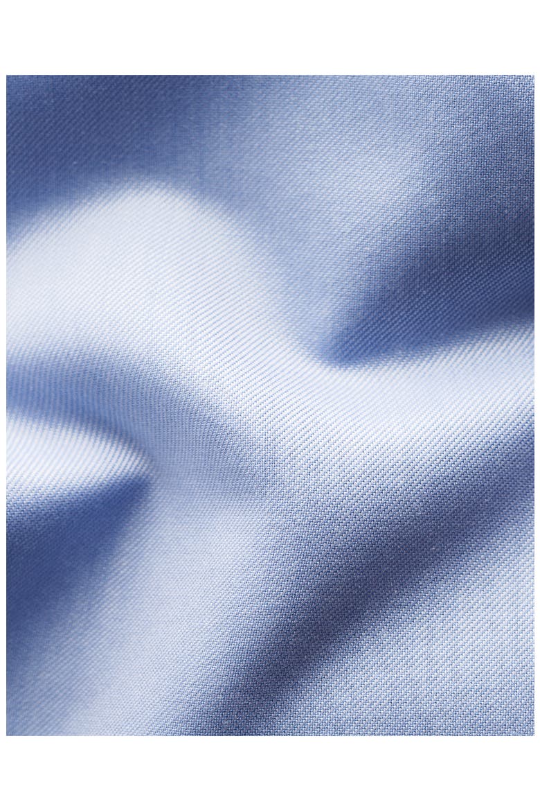 Contemporary Fit Cotton Twill Dress Shirt, Alternate, color, LIGHT BLUE