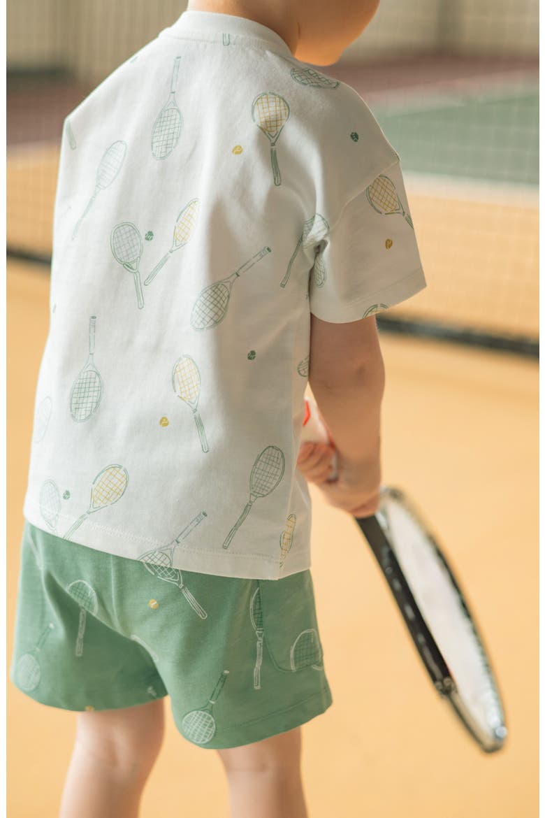Kids' Drop Shoulder Organic Cotton T-Shirt, Alternate, color, DOUBLES
