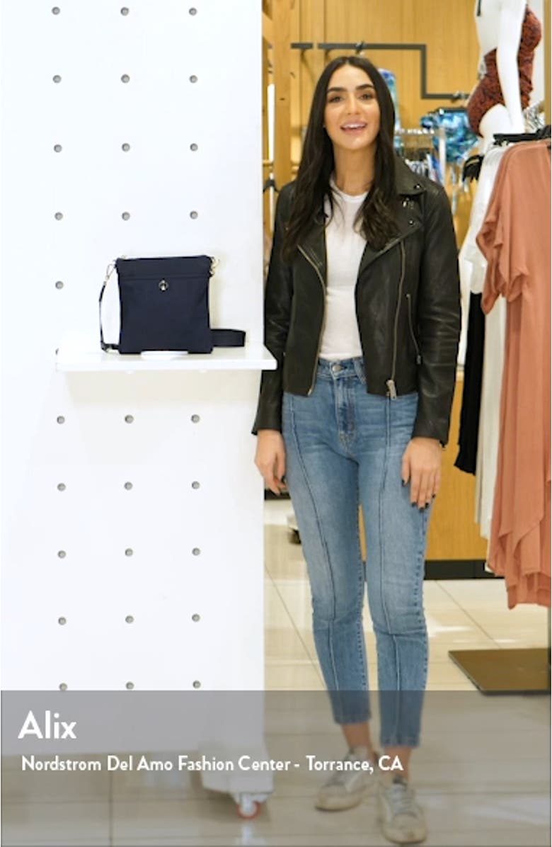 taylor nylon crossbody bag, sales video thumbnail