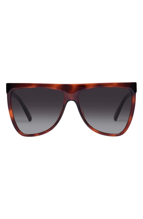 Reclaim 60mm Gradient Flat Top Sunglasses