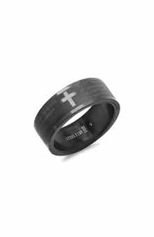 Men's Padre Nuestro Cross Ring