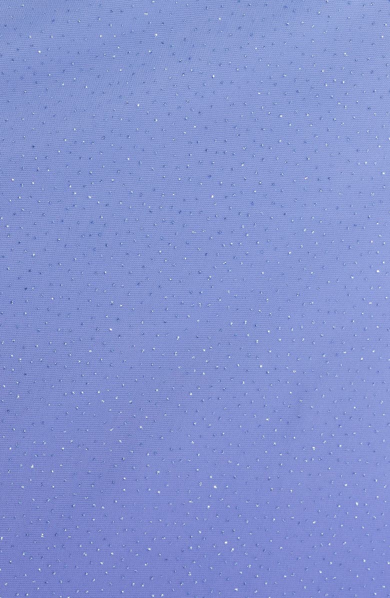 Jump Apparel Metallic Ombré Strapless Gown, Alternate, color, Light Blue