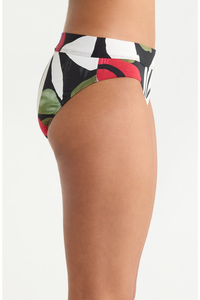 Classic Band Hipster Bikini Bottoms, Alternate, color, BLACK MULTI