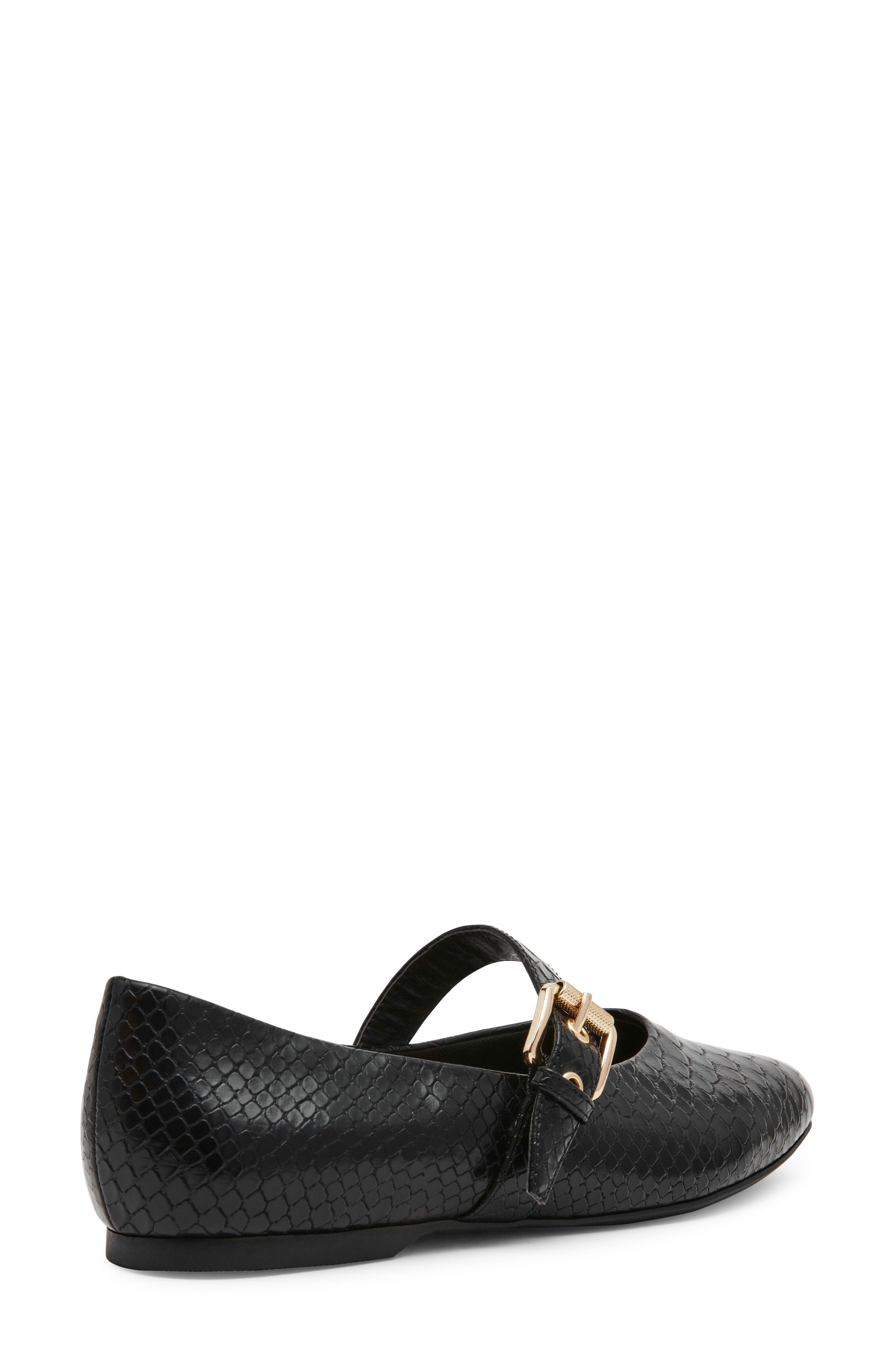 Mulaney Mary Jane Flat, Alternate, color, BLACK SNAKE