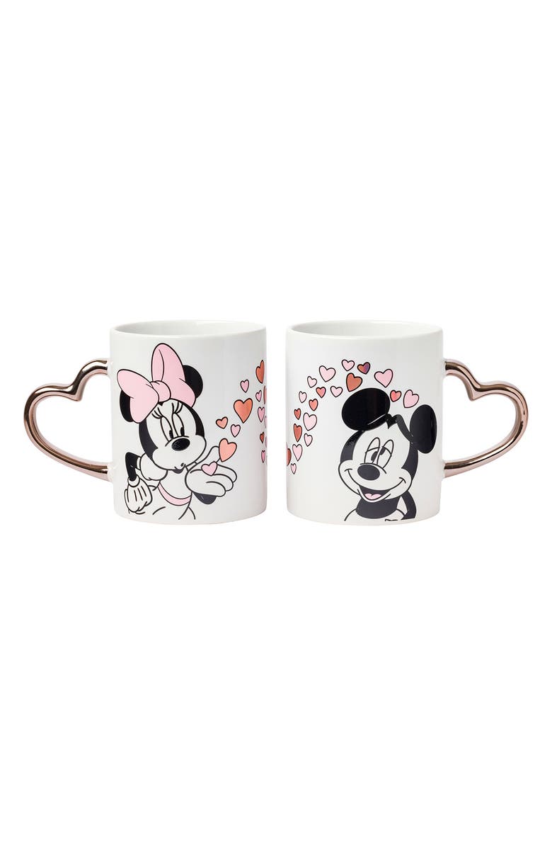 Disney x Disney Mickey & Minnie 2-Piece Mug Set, Main, color,