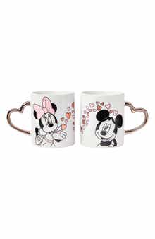 Disney x Disney Mickey & Minnie 2-Piece Mug Set