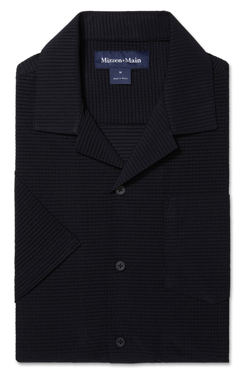 Mizzen+Main Copa Performance Camp Shirt, Alternate, color, Black