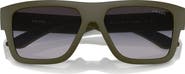 Prada Linea Rossa 56mm Square Sunglasses