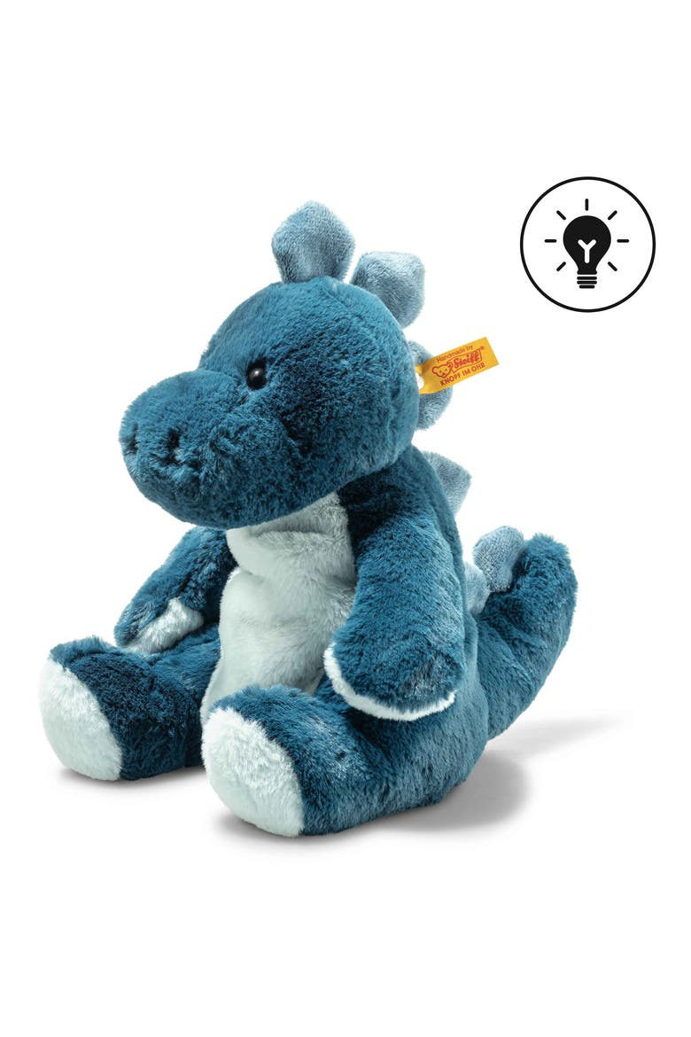 Light at Night Spott Stegosaurus Stuffed Animal, Alternate, color, DARK TEAL