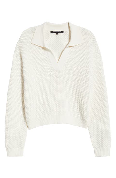 Remy Johnny Collar Sweater