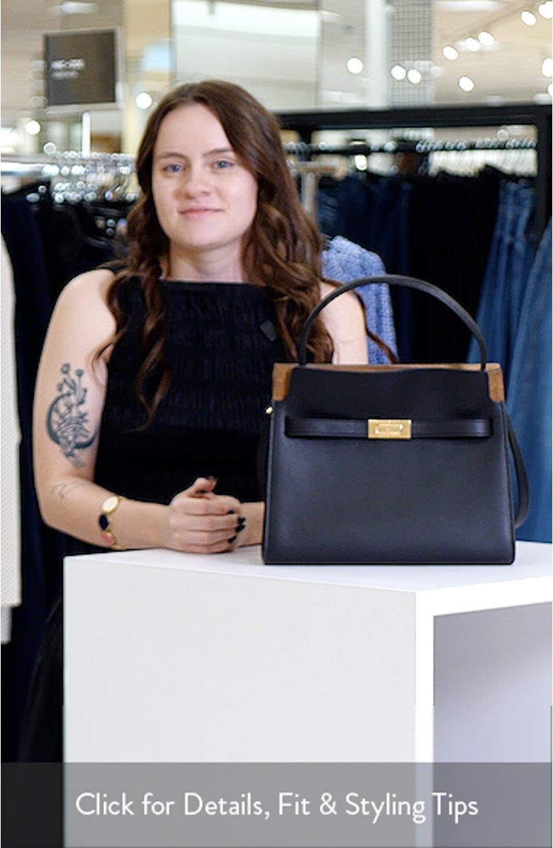 Small Lee Radziwill Leather Double Bag, sales video thumbnail