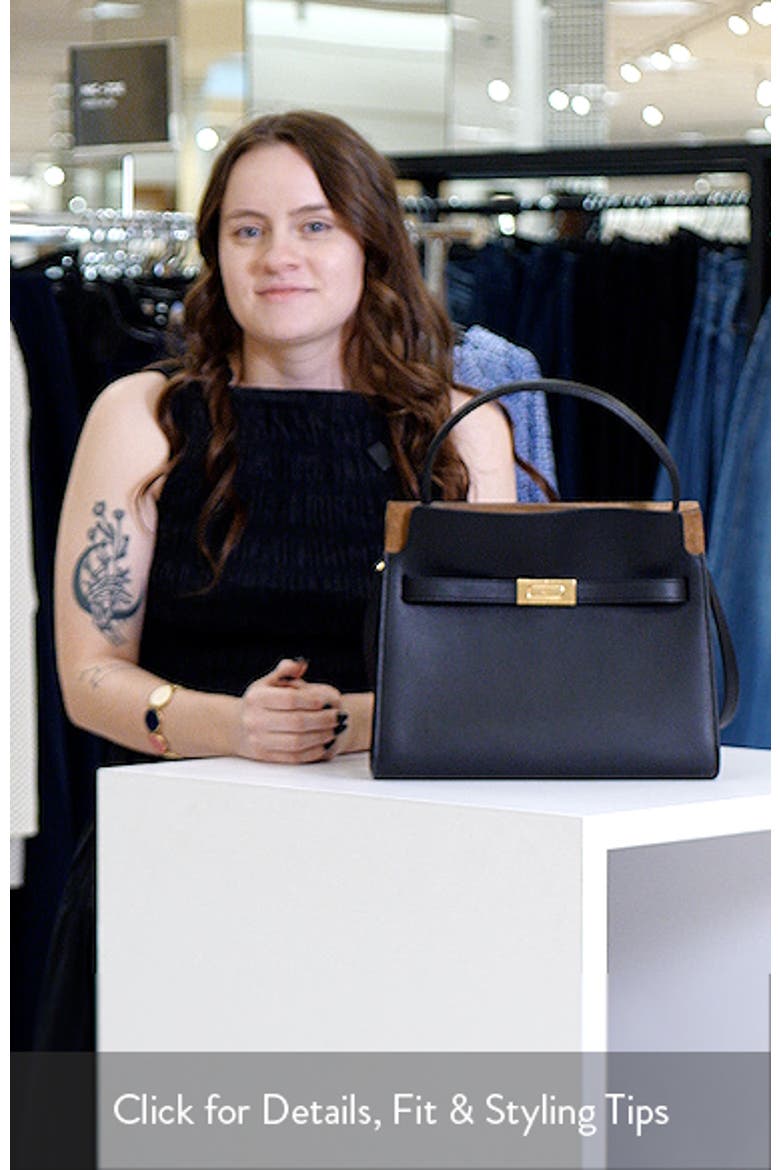 Small Lee Radziwill Leather Double Bag video