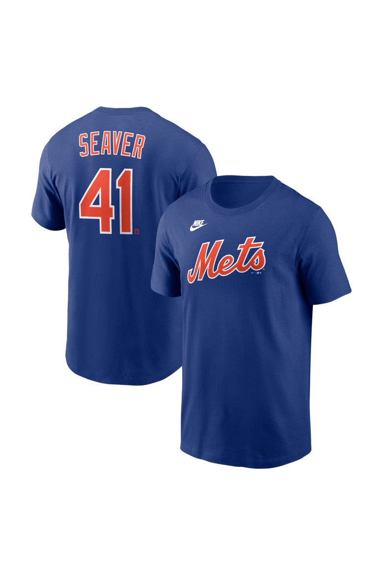 Men's Nike Tom Seaver Royal New York Mets Cooperstown Collection Name & Number T-Shirt, Main, color, Royal