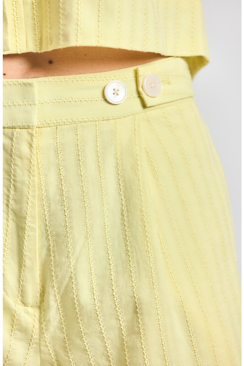 Boswell Cotton Shorts, Alternate, color, BUTTER YELLOW