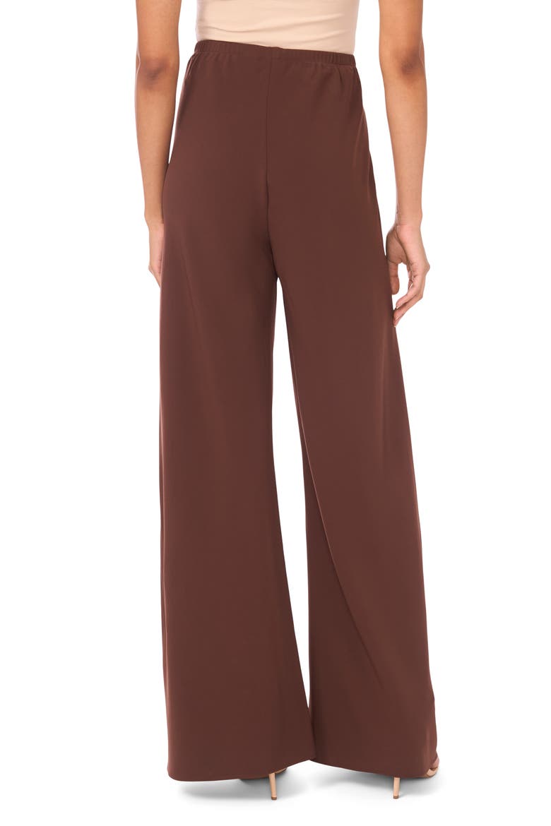Elastic Waist Seamless Pants, Alternate, color, CHICORY COFFEE