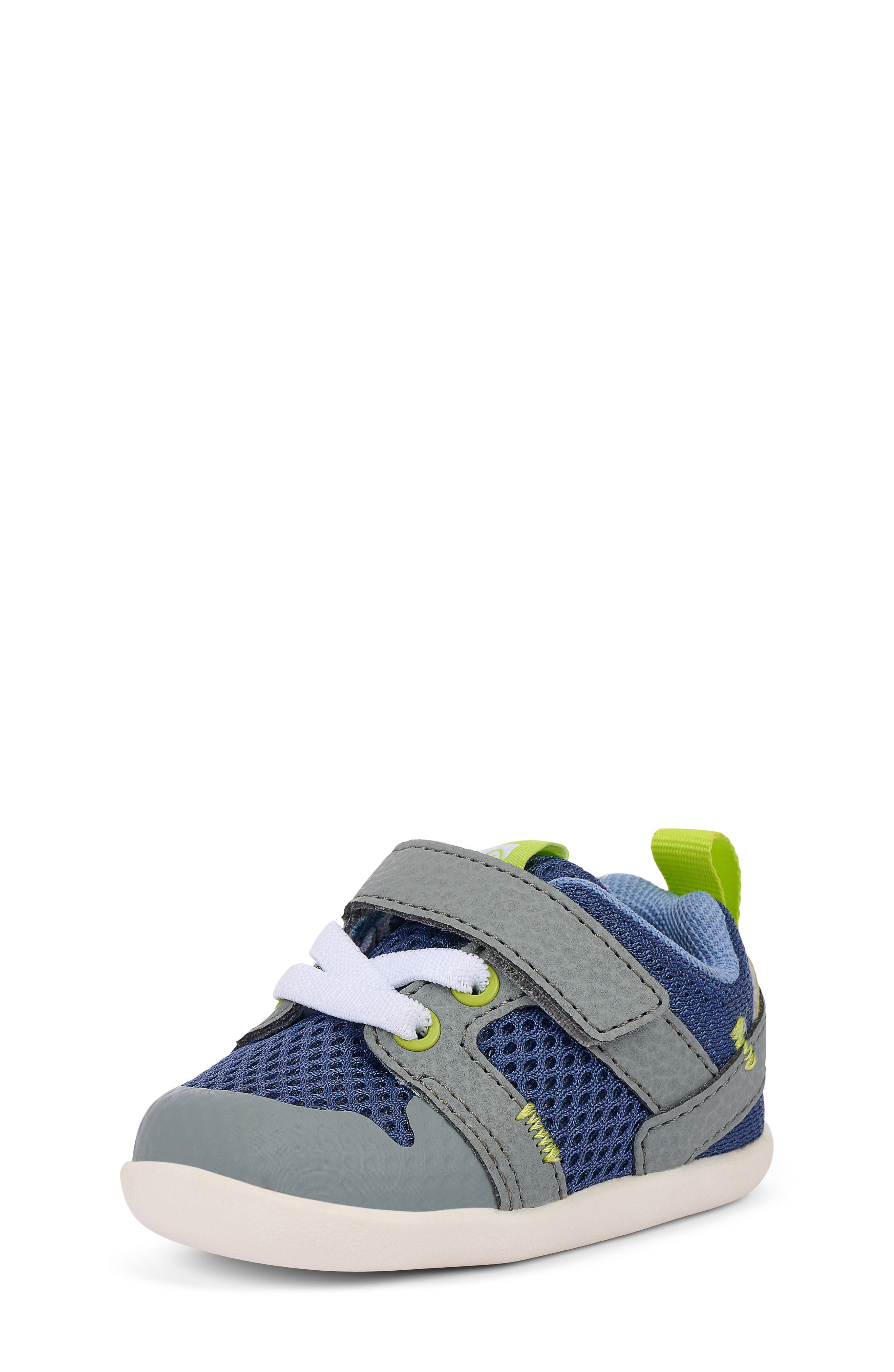 See Kai Run Kids' Mini Viento Sneaker, Alternate, color, Navy/ Gray