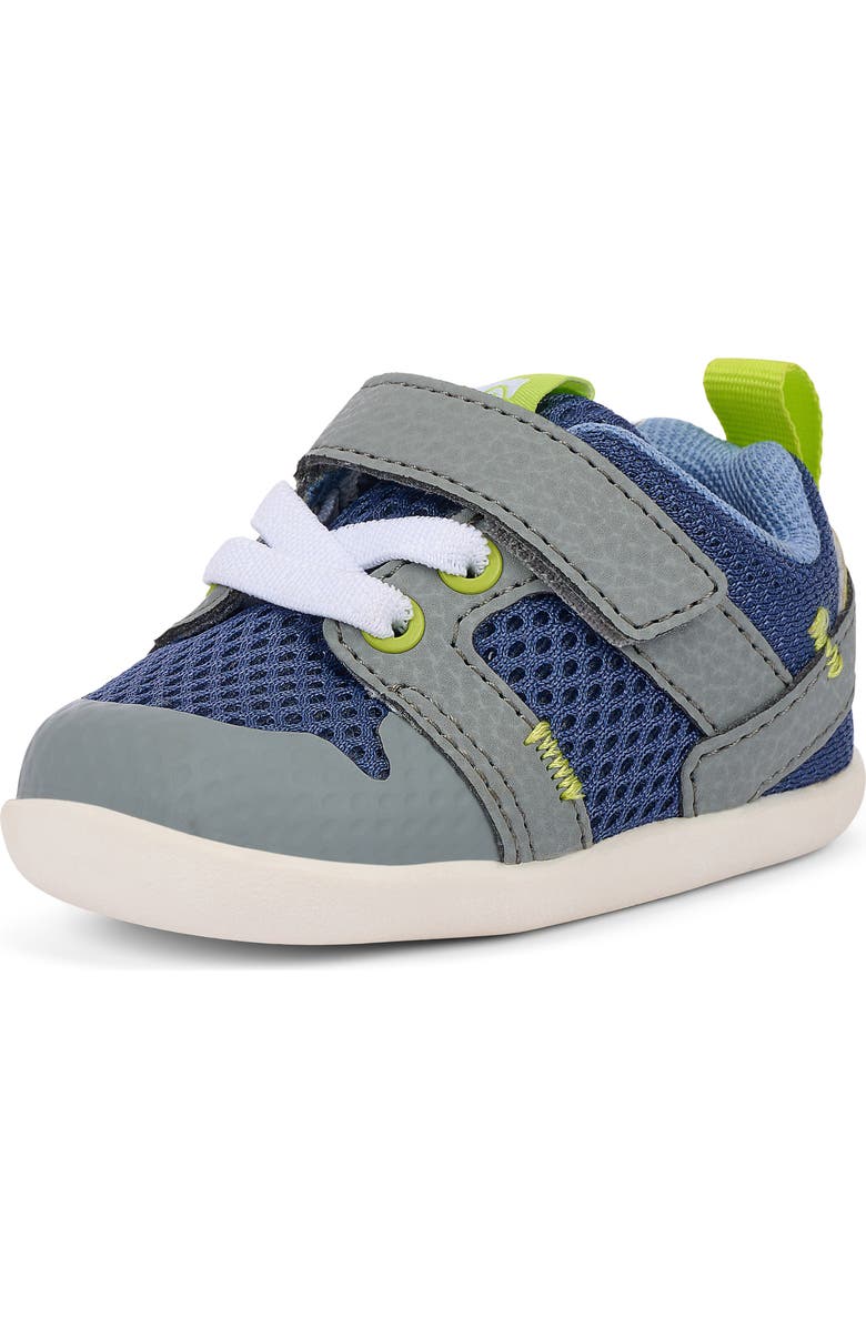 See Kai Run Kids' Mini Viento Sneaker, Alternate, color, Navy/ Gray
