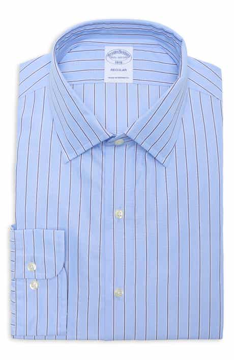 Regular Fit Striped Cotton Button-Down Shirt