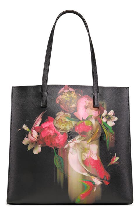 Soocon Floral Print Tote
