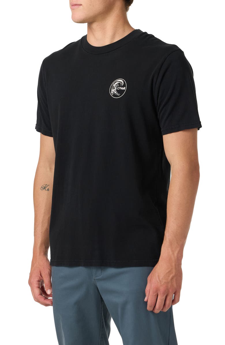 O'Neill OG Catamaran Graphic T-Shirt, Alternate, color, Black