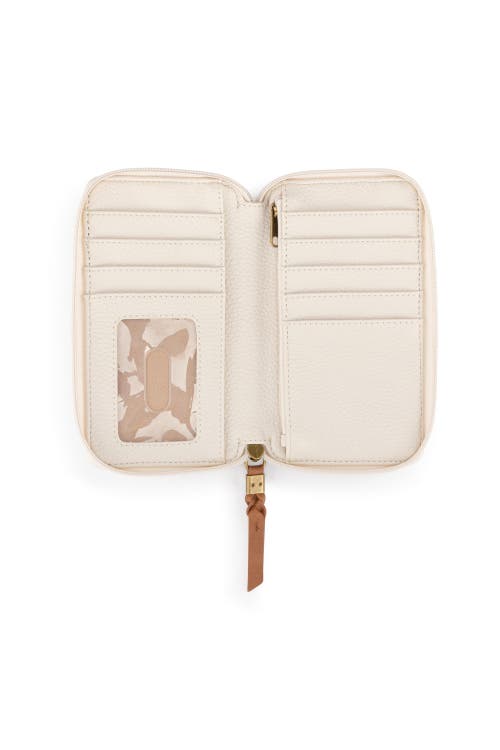 The Sak Silverlake N/s Smartphone Crossbody In Stone Block