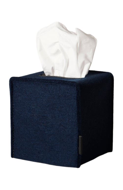 Graf & Lantz Graf Lantz Merino Wool Small Tissue Box Cover In Multi