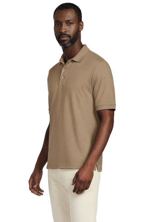 Short Sleeve Cotton Supima Polo Shirt