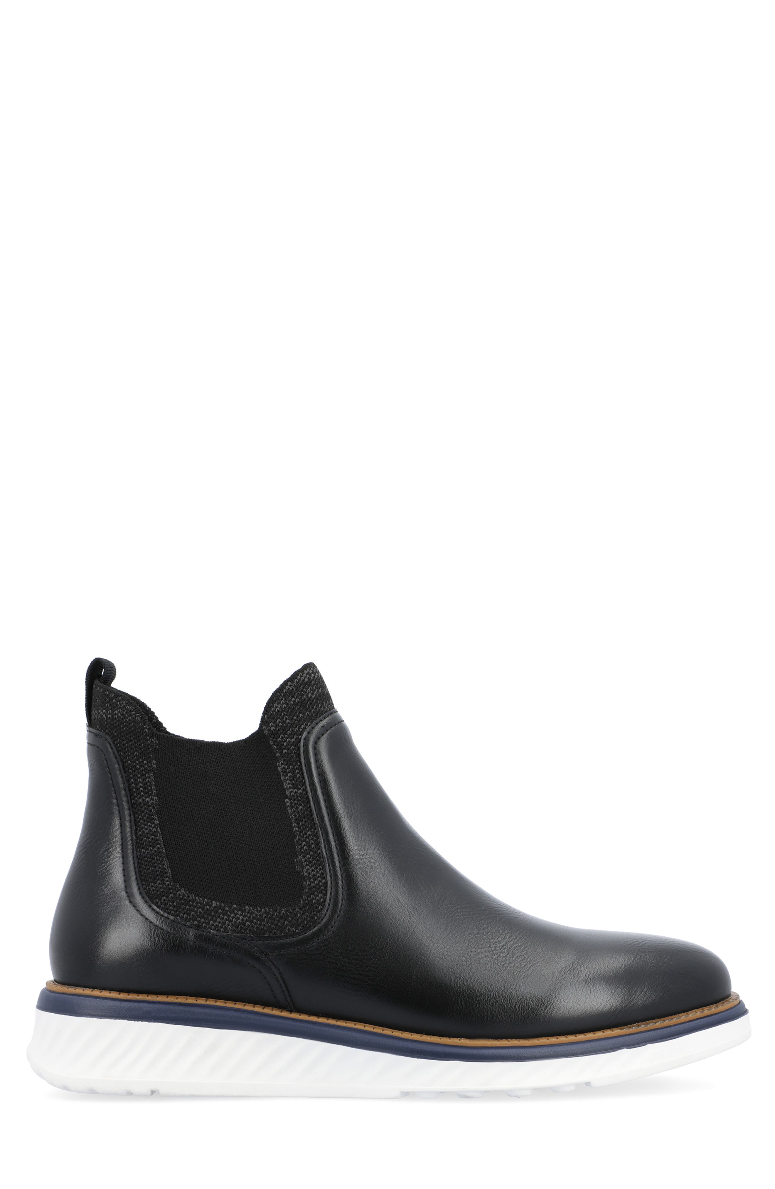 VANCE CO Hartwell Chelsea Boot, Alternate, color, Black