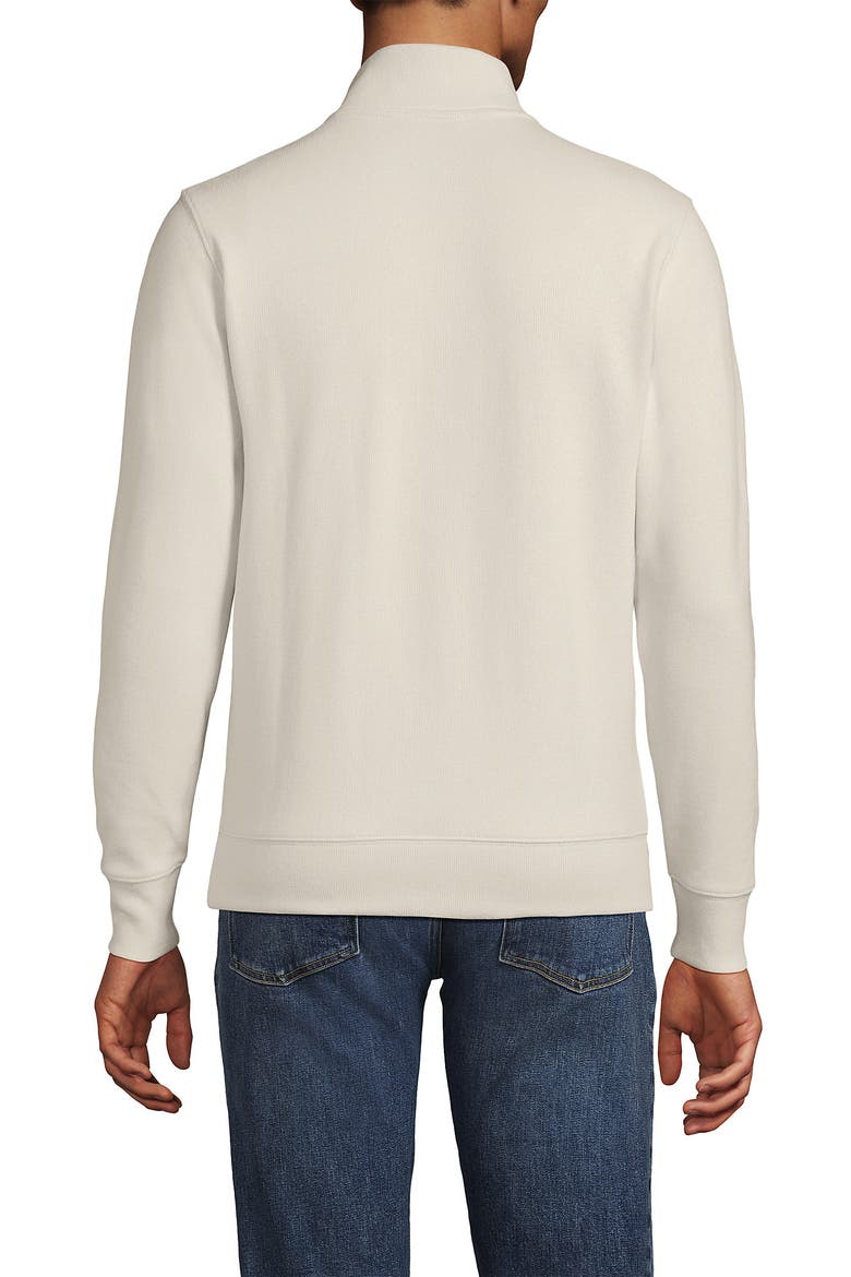 Bedford Rib Quarter Zip Pullover Sweater, Alternate, color, Ivory Latte