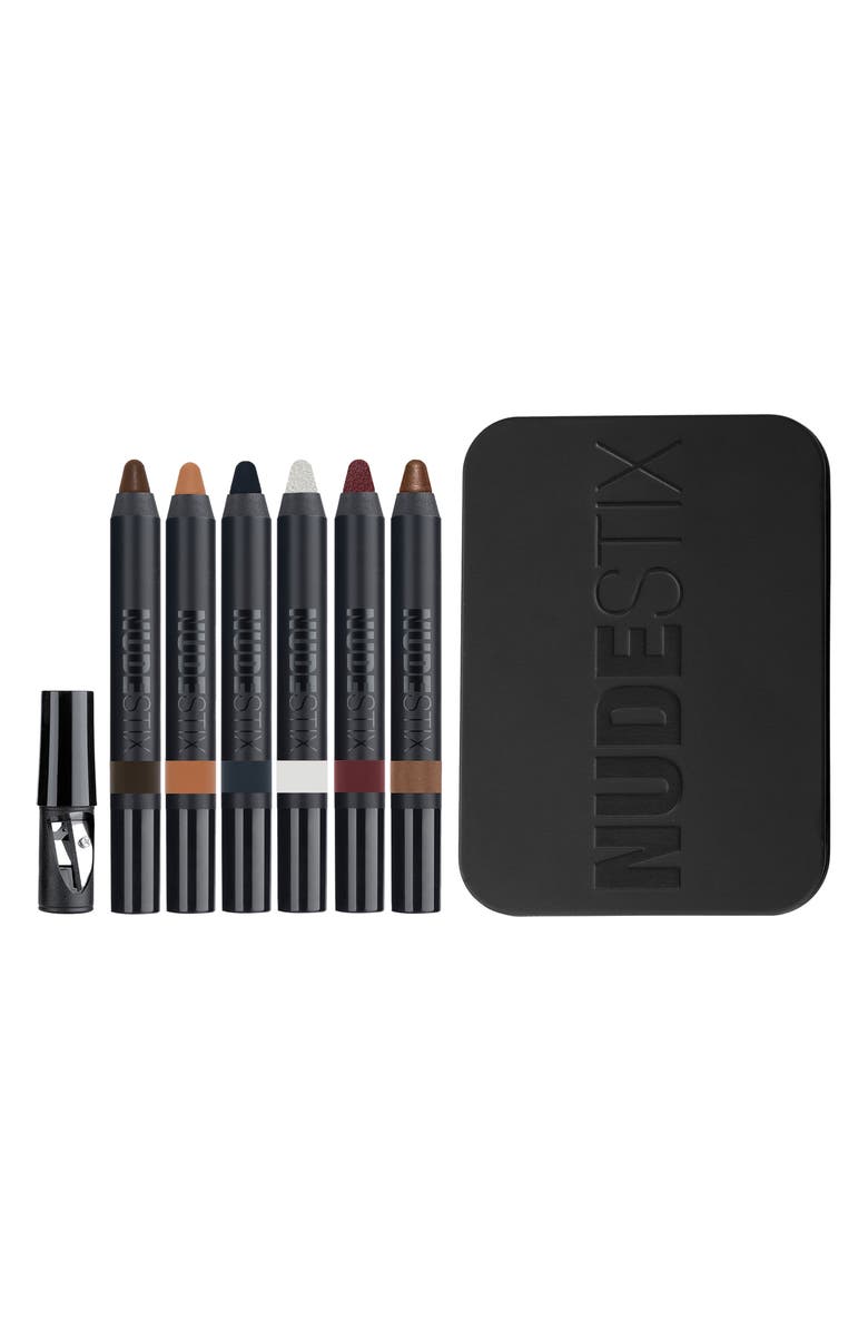 NUDESTIX Dark Romantics Magnetic Eye Pencil Set, Main, color, 