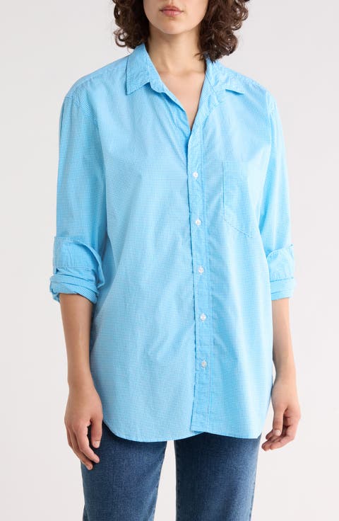 Relaxed Fit Button-Up Shirt