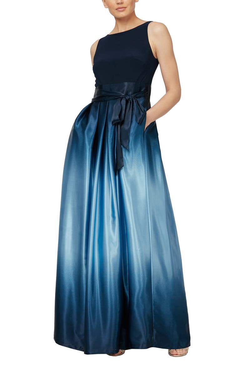 slny formal dresses S.L. Fashions (SLNY) 9155308 The tulip overlay bodice and embellished shoulder detail add a touch of sophistication Sl Fashions Beaded Sleeve Ruched