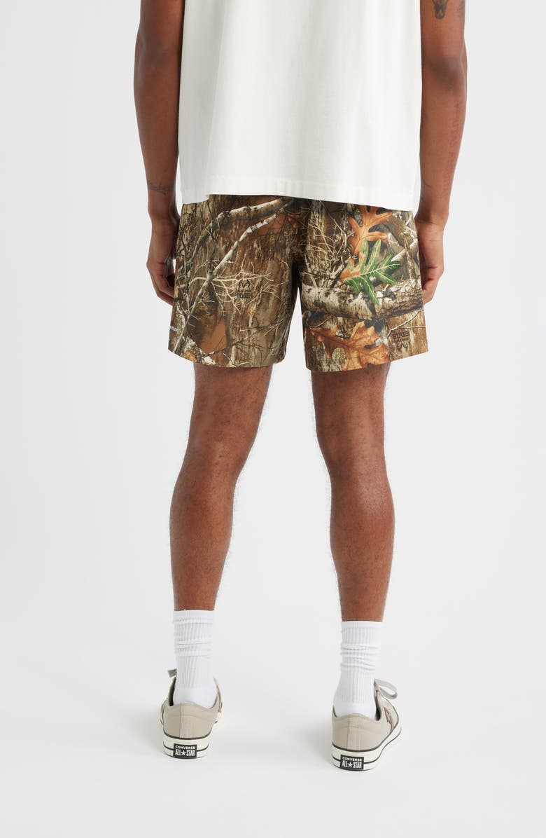 SANTO STUDIO x Realtree EDGE Camo Drawstring Shorts, Alternate, color, Camouflage