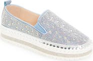 AZALEA WANG Rhinestone Sneaker