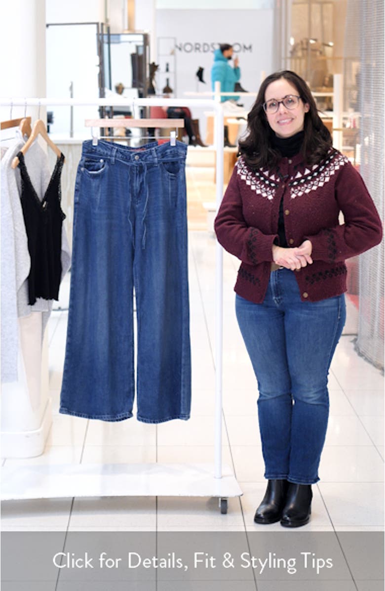 Legend Palazzo Wide Leg Jeans, sales video thumbnail