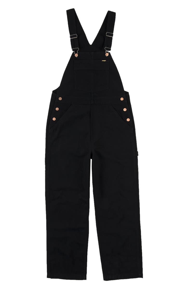 Wrangler Straight Leg Bib Overalls, Main, color, 