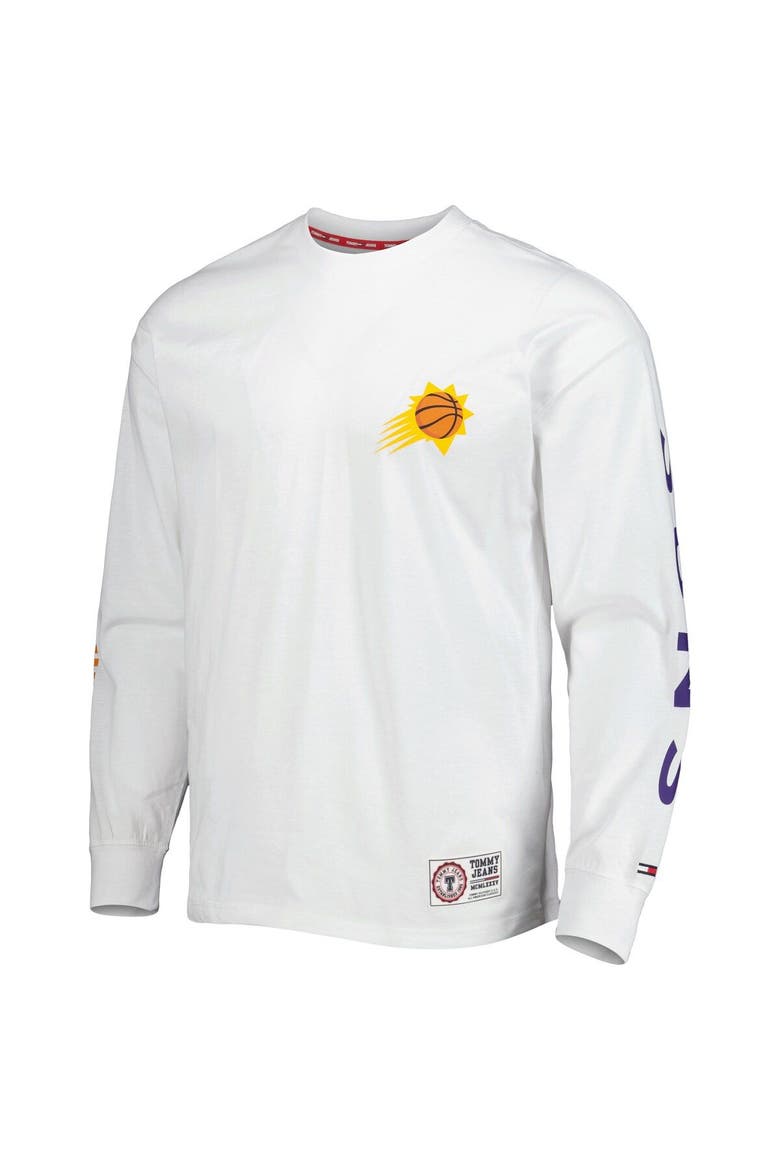 Men's Tommy Jeans Purple/White Phoenix Suns Matthew 2 In 1 T-Shirt & Hoodie Combo Set, Alternate, color, Purple